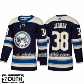 Columbus Blue Jackets Hockeydrakt Boone Jenner 38 Alternate 2018-2019 Adidas Authentic - Barn